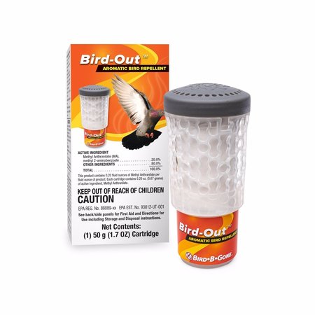 BIRD -B-GONE Bird-B-Gone Bird-Out Bird Deterrent For Assorted Species BIRDOUT-REF